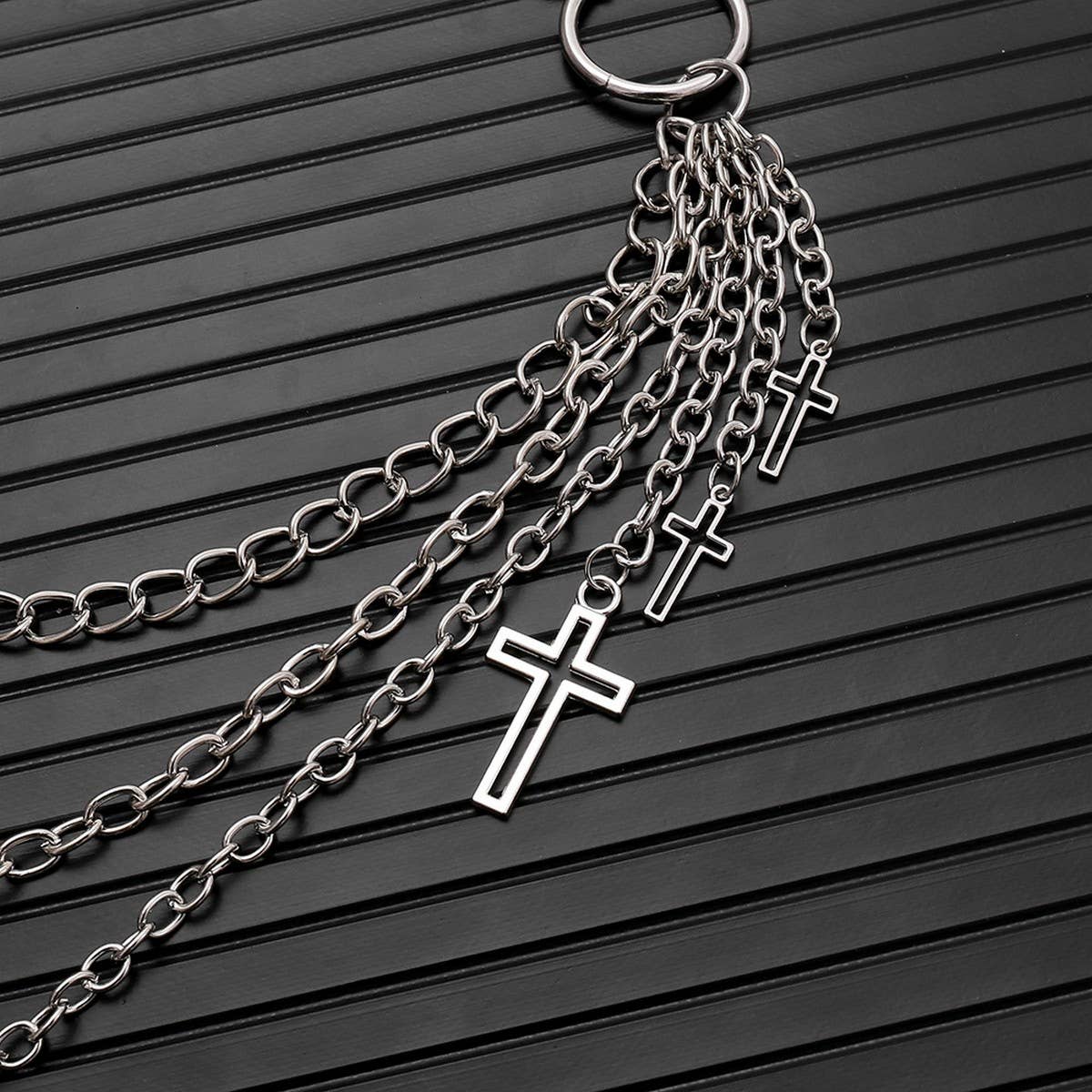 Versatile Multi-Layer Cross Trouser Chain_Cwmm4888