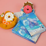 BLUE WAVE TURTLE COVER HARD SHELL NOTEBOOK_CWMM1849