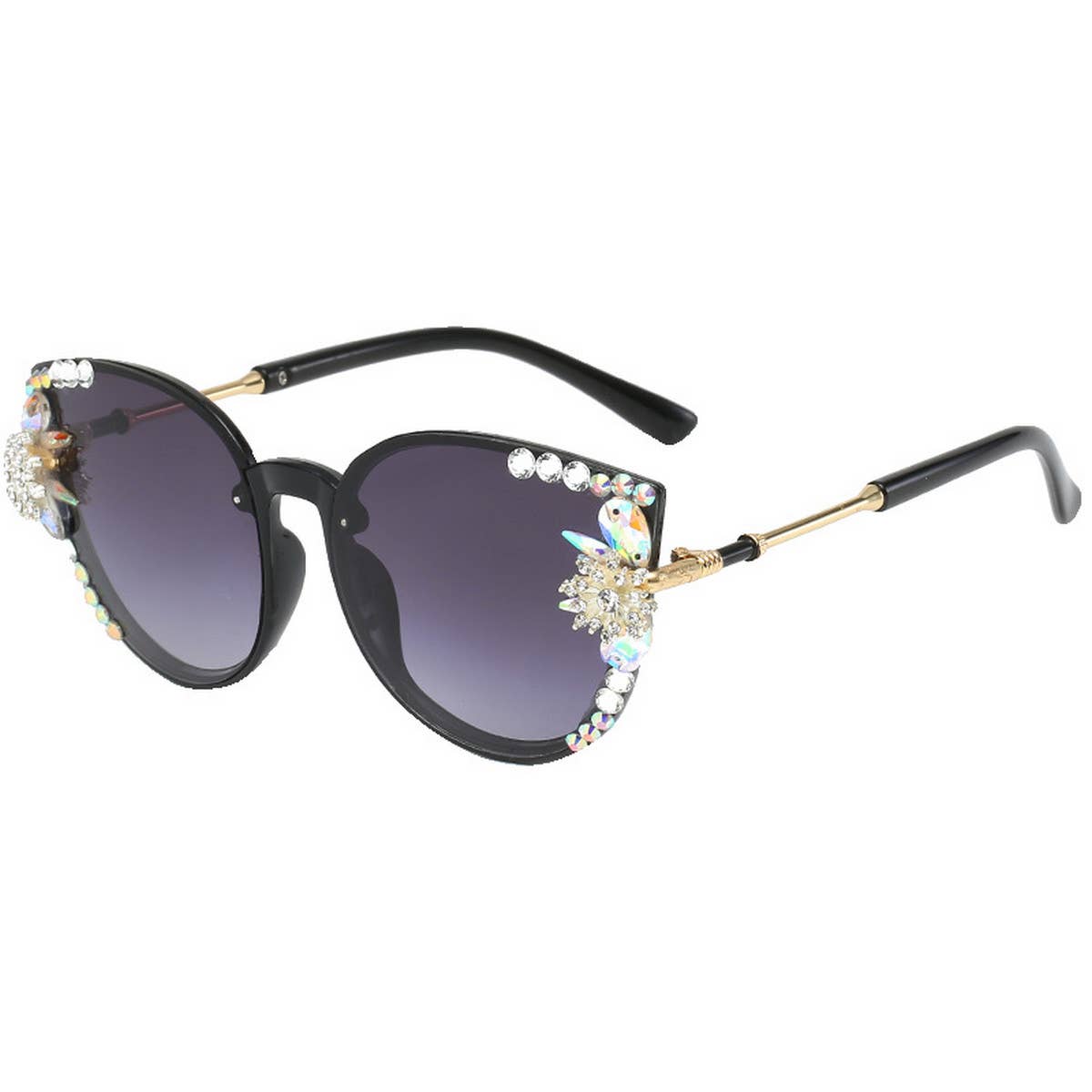 Women Fashionable Anti-Uv Rhinestone Sunglasses_Cwasg0189