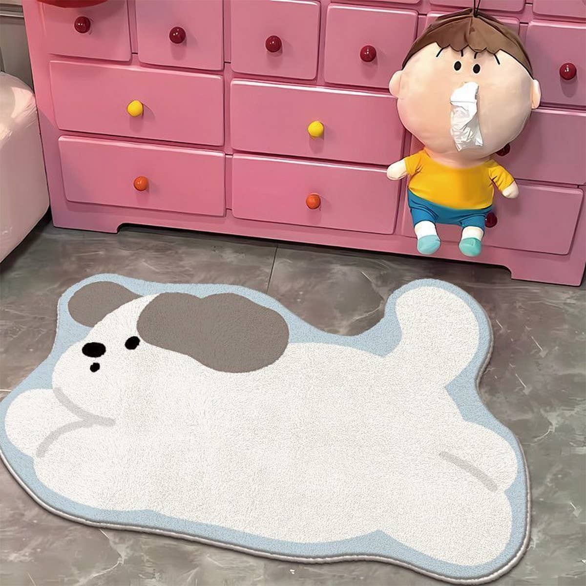 CARTOON CAKE MAT COZY RUG FOR BEDROOM BATH_CWMM7506