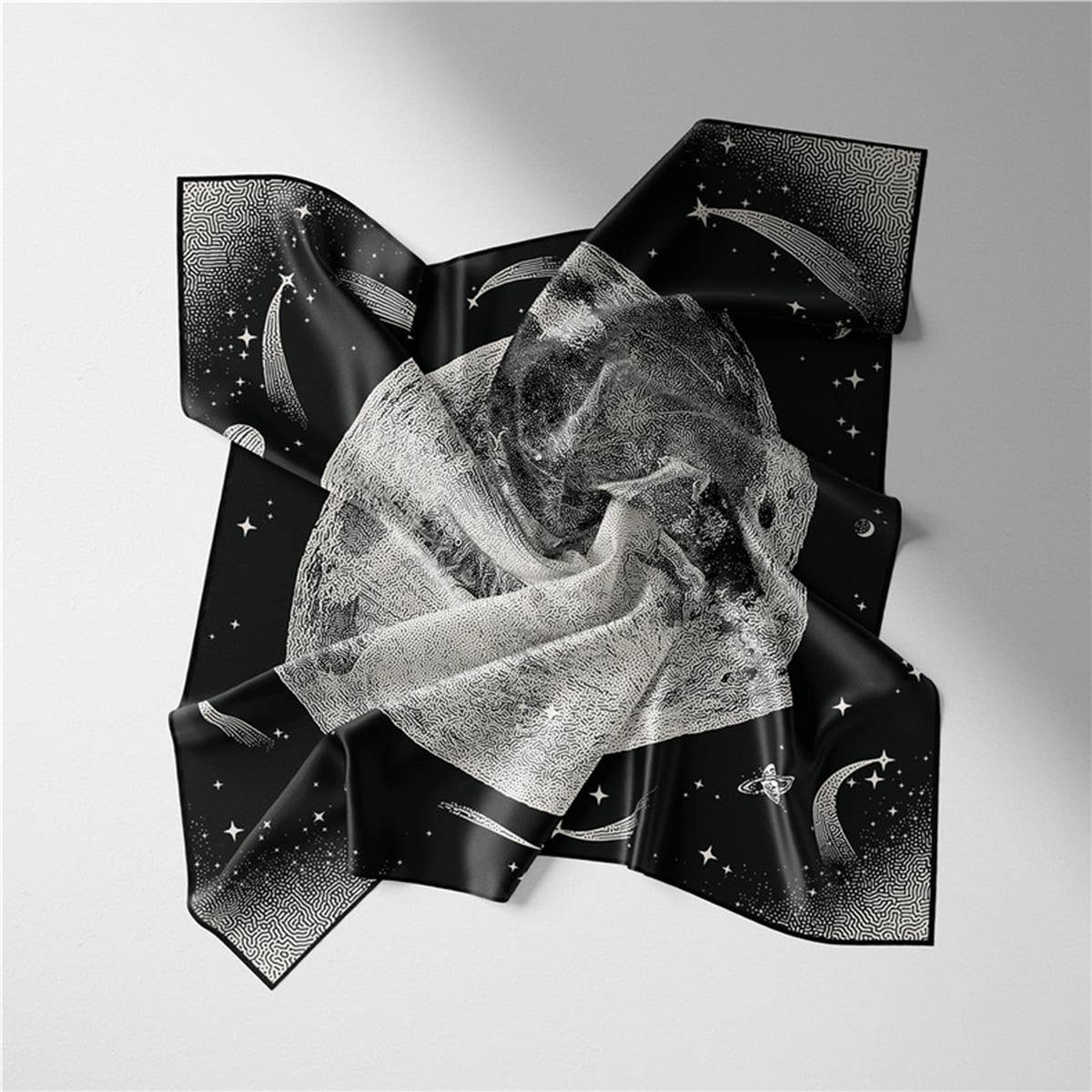 Travel Scarf Versatile Starry Sky Printed Shawl_Cwasc0653