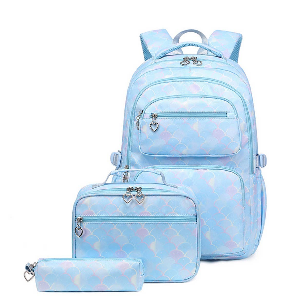 BACKPACKS FOR SCHOOL KIDS 3 PIECE SET WITH PRINTS_CWAB5394
