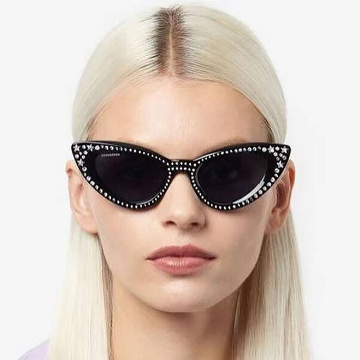 Cat-Eye Diamond-Encrusted Luxury Sunglasses_Cwasg0378
