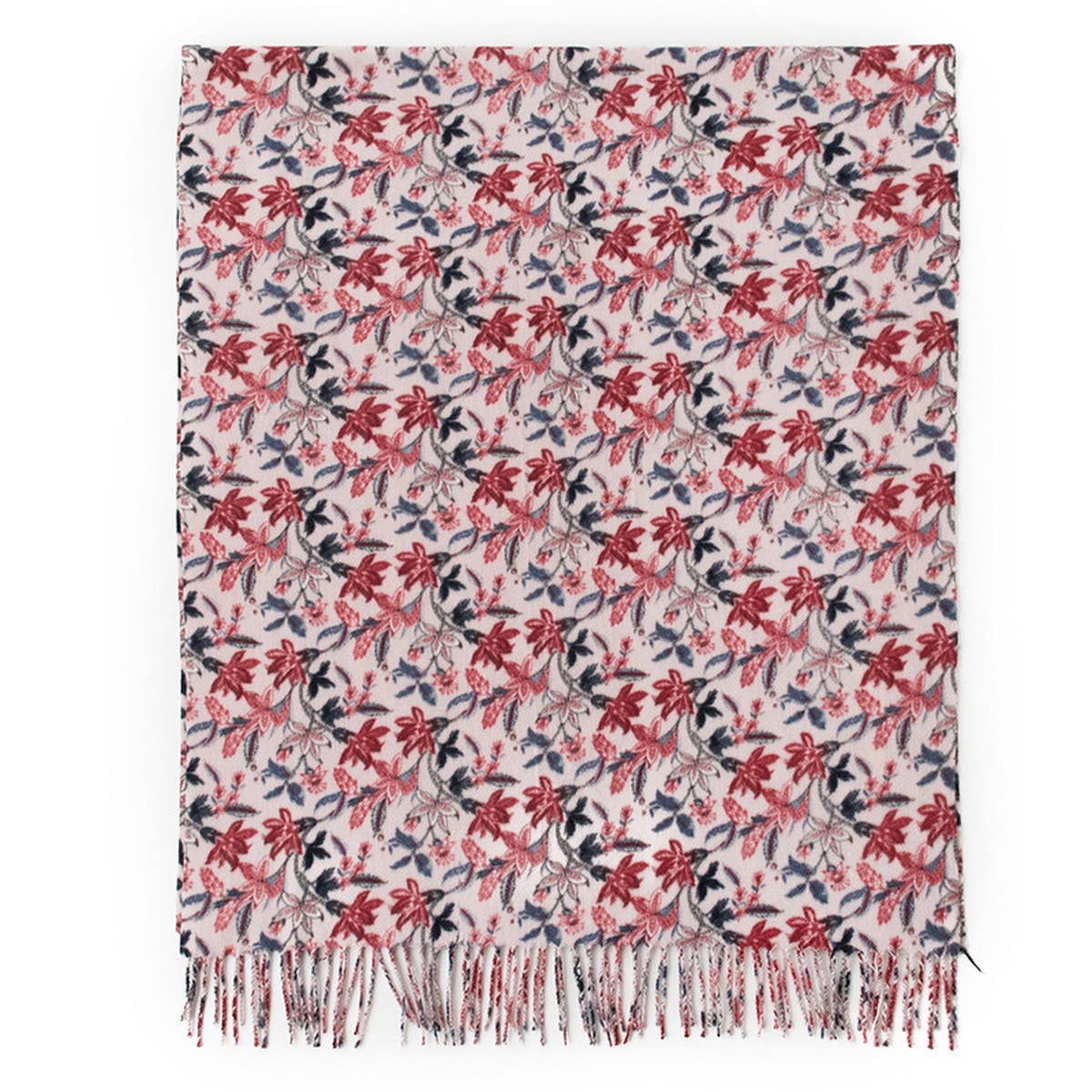 2024 New Twill Printed Tassel Scarf_Cwasc0914