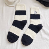 THICKENED PANDA FURRY HOME SLEEP SOCKS_CWMS1068