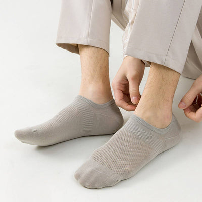 MENS BONELESS MESH SHALLOW INVISIBLE SOCKS_CWMS2011