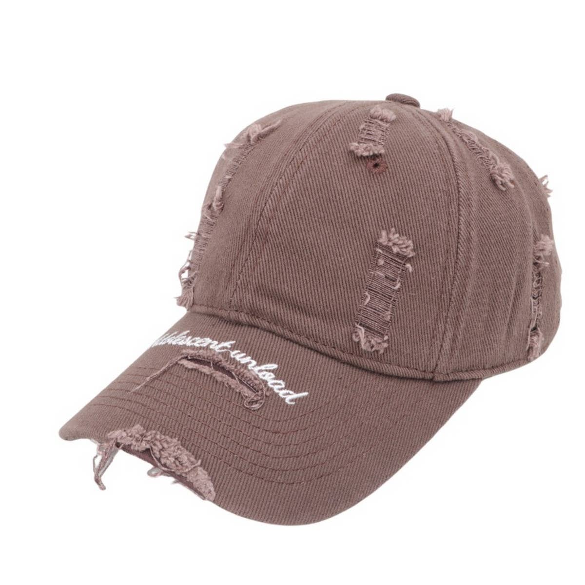SPRING SUMMER EMBROIDERED BASEBALL CAP SUN HAT CWAH1137