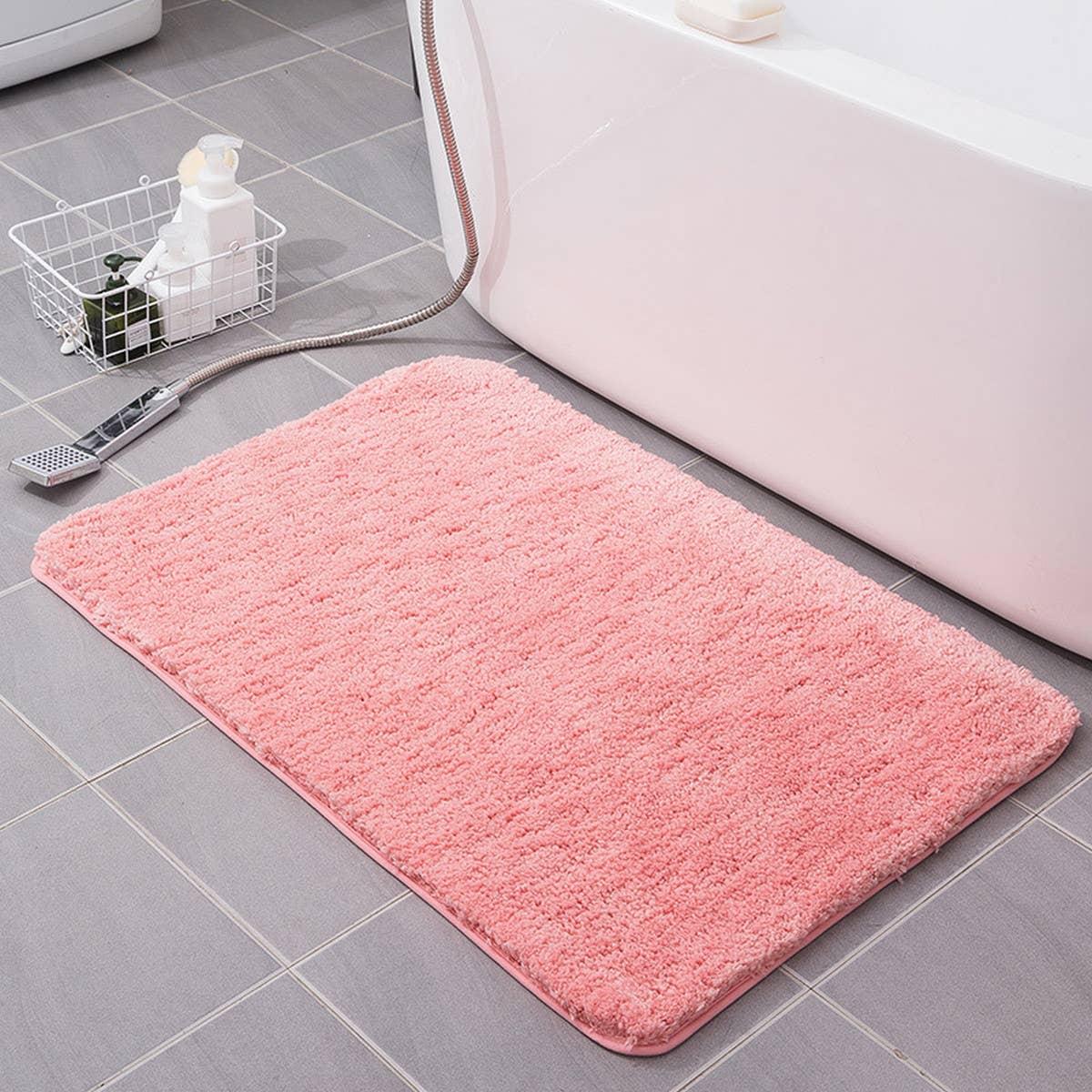 Water-Absorbent Non-Slip Thick Bathroom Mat_Cwmm1585