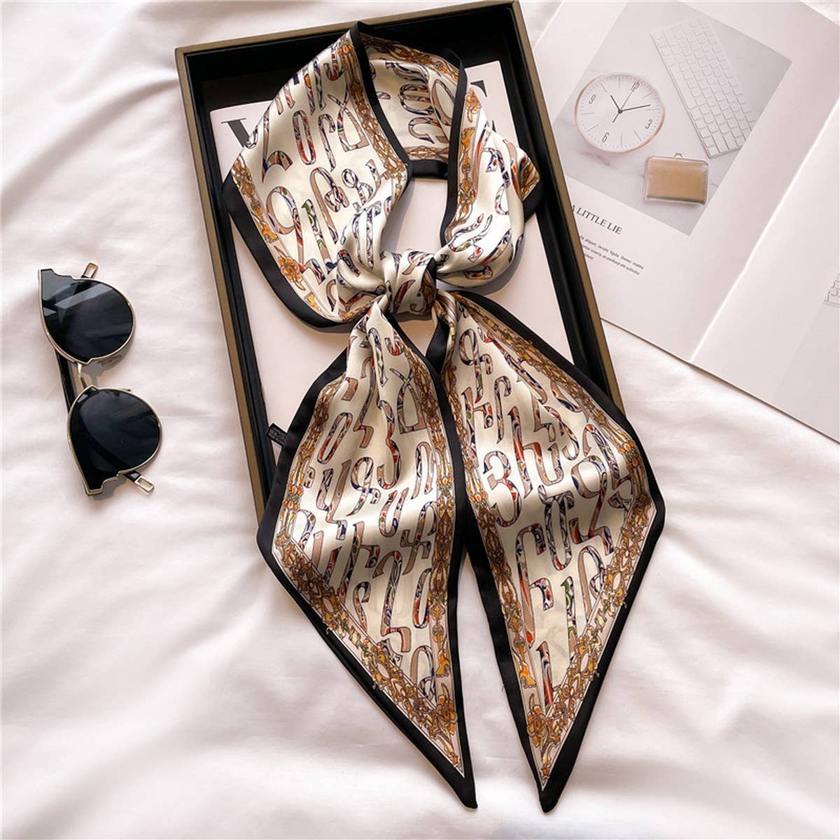 FASHIONABLE AND VERSATILE DOUBLE LAYER HEAD SCARF_CWASC1513
