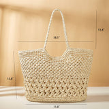 Women Fashion Simple Hollow Tote Bags_Cwab0808