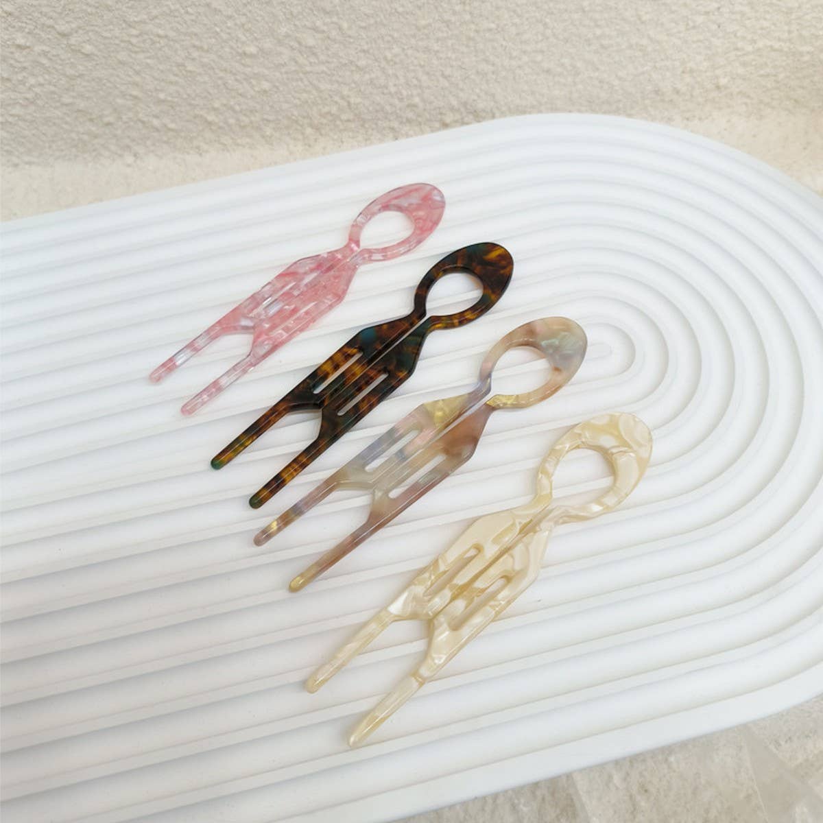 ACETATE U SHAPED WAVE HAIRPIN PLATE HAIRPIN COMB_CWAHA4210