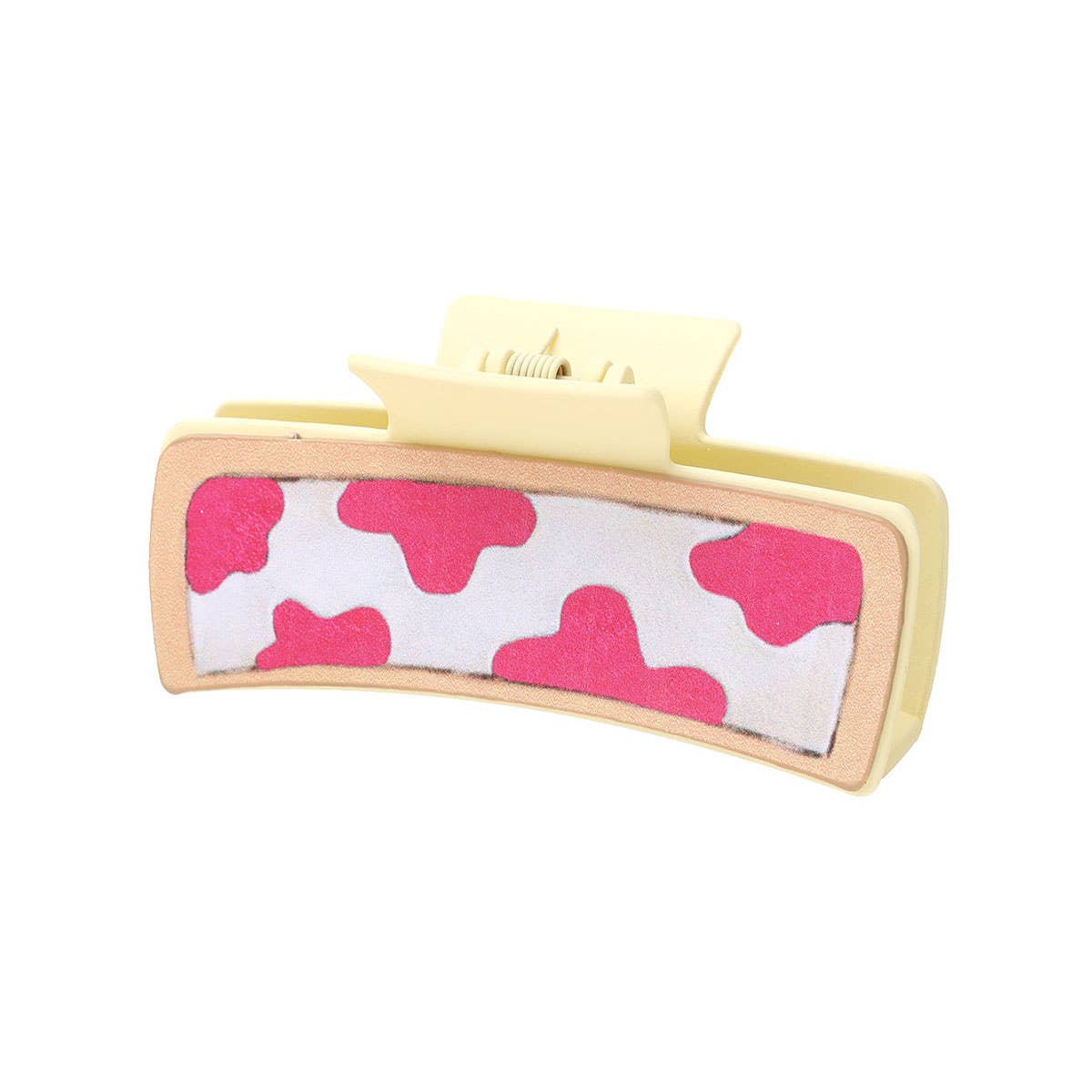 HORSE HEAD PATTERN LEATHER WESTERN HAIR CLAW CLIPS_CWASC1633