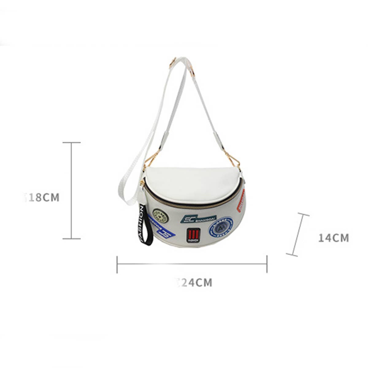 2024 Spring New Style Casual Crossbody Waist Bag_Cwab2071