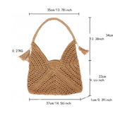 EXQUISITE HOLLOW HAND WOVEN TRIANGLE BAG_CWAB2030
