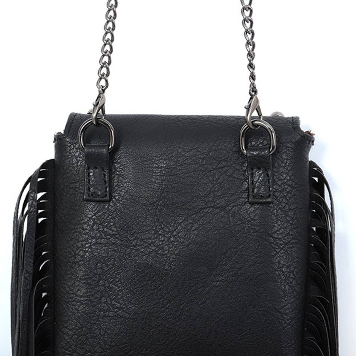 Women Leather Tassel Satchels Bag_Cwab0783