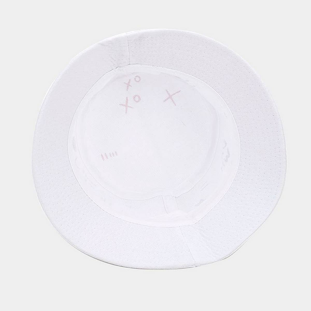 PRINTED BREATHABLE SUN VISOR GRAFFITI BUCKET HAT_CWAH1637