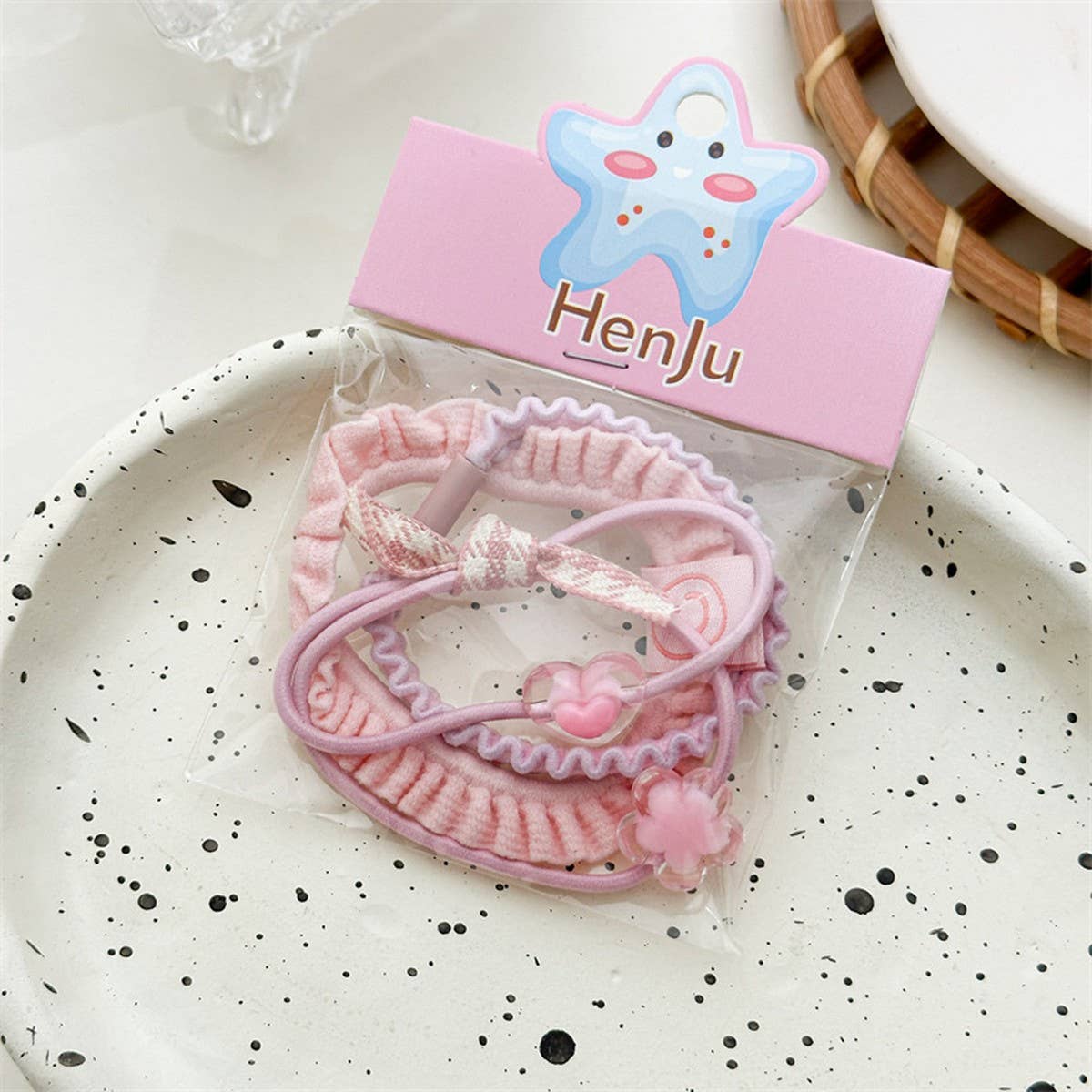 HIGH ELASTIC PONYTAIL HAIR ROPE THREE PIECE SET_CWAHA1031