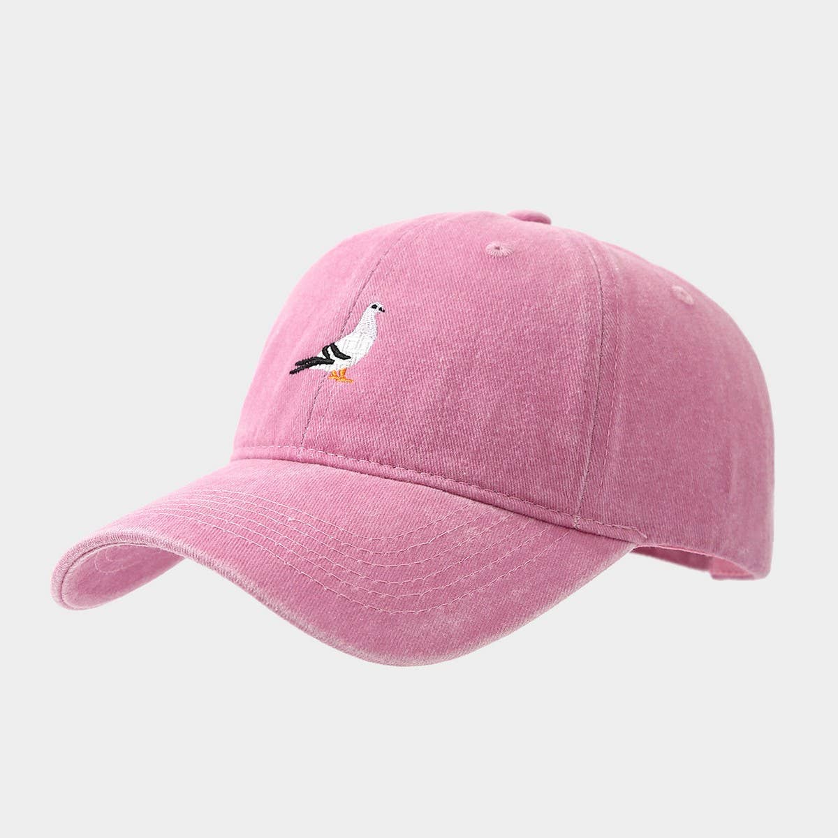 Dove Embroidered Washed Sun Baseball Cap_Cwah04644
