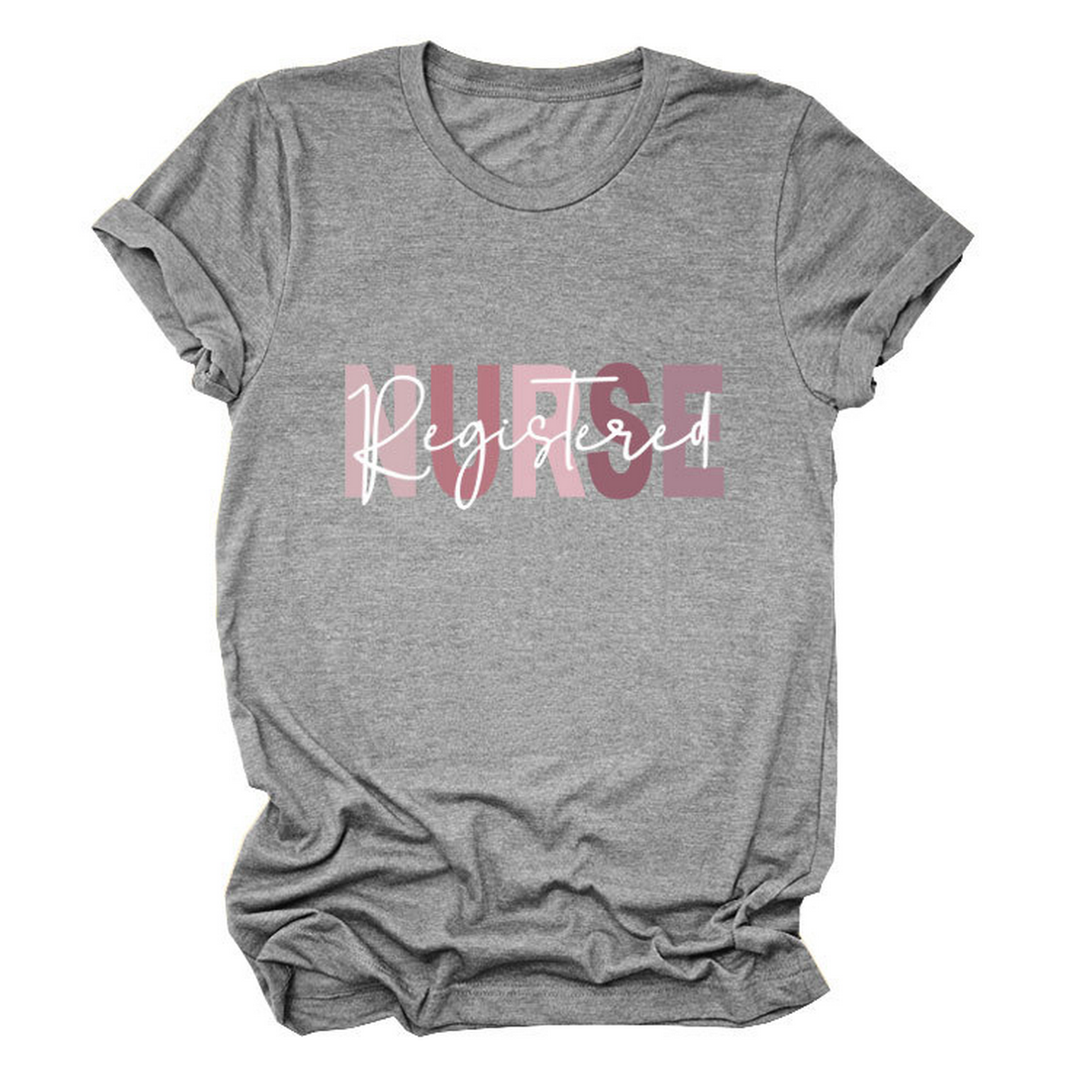 Trendy Plus Size T-Shirt For Women, Short Sleeve_Cwdsd8363