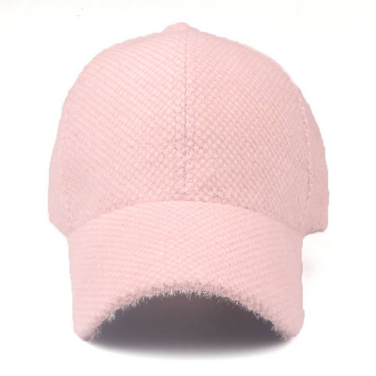 Winter Plush Baseball Cap Unisex Warm Street Style_Cwah1007