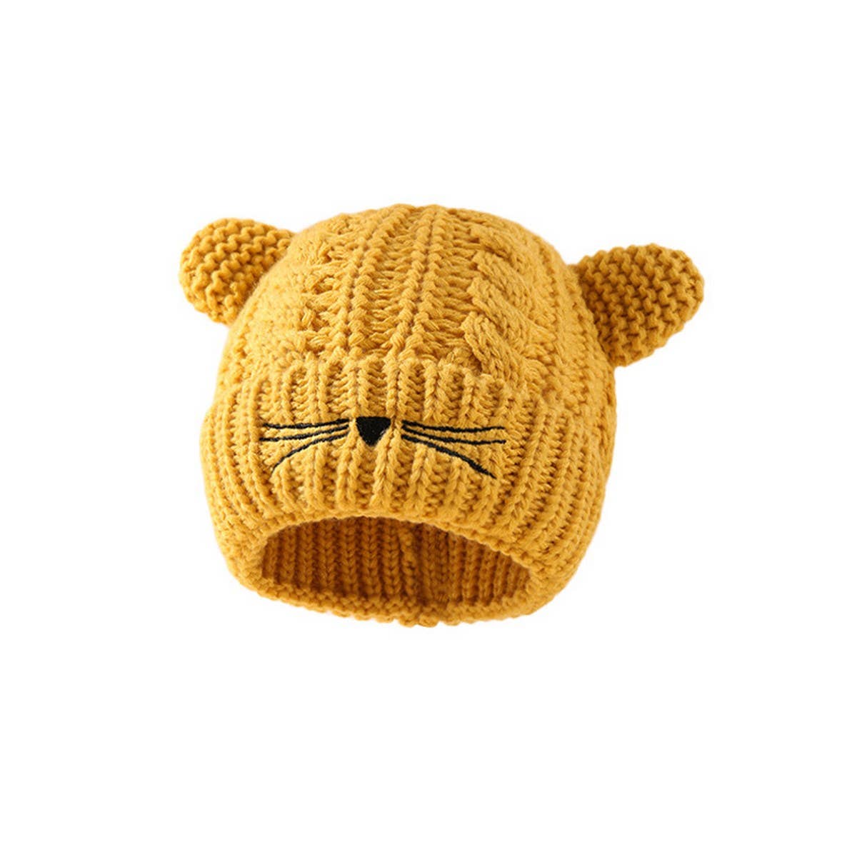 2024 NEW CAT EAR WARM KNITTED HAT_CWAH1743