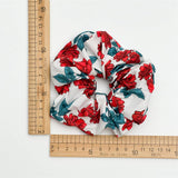 2024 NEW ROSE PRINTED LARGE INTESTINE HAIR TIE_CWAHA2419