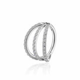 CLOSED HOOP NOSE RING 316 STAINLESS_CWMM9523