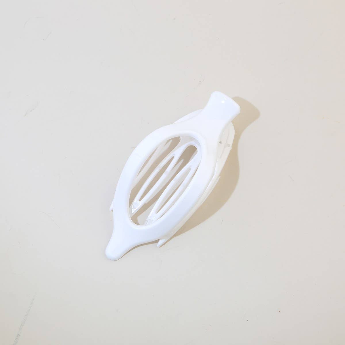 Glossy Matte Oval Hair Clip-Large Duckbill Style_Cwaha07479