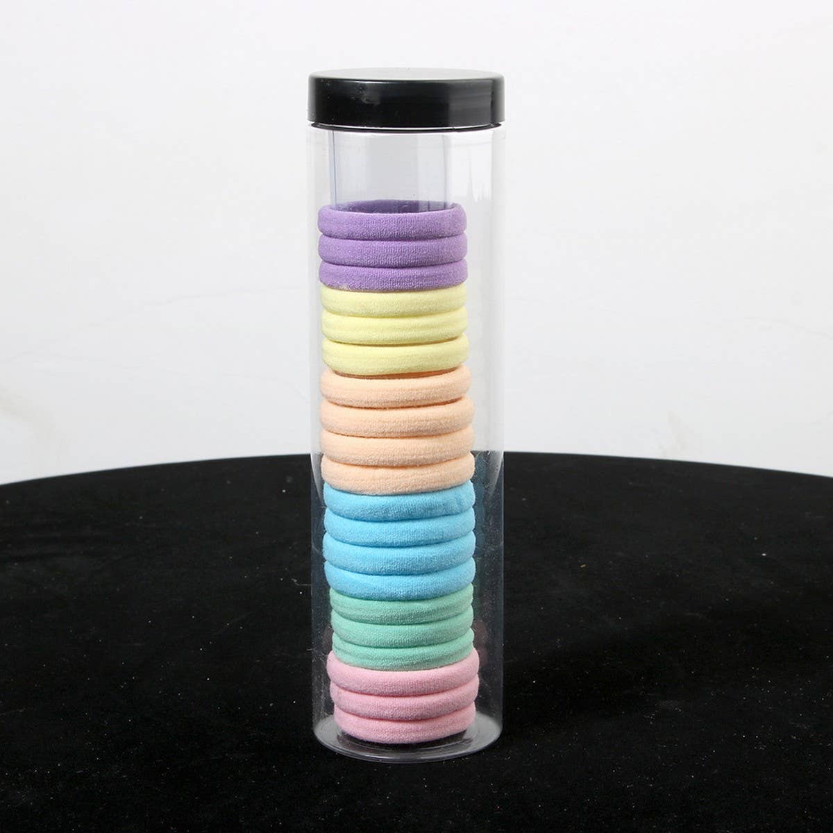 Cwaha07451_Seamless Elastic Hair Tie For Women Ponytail