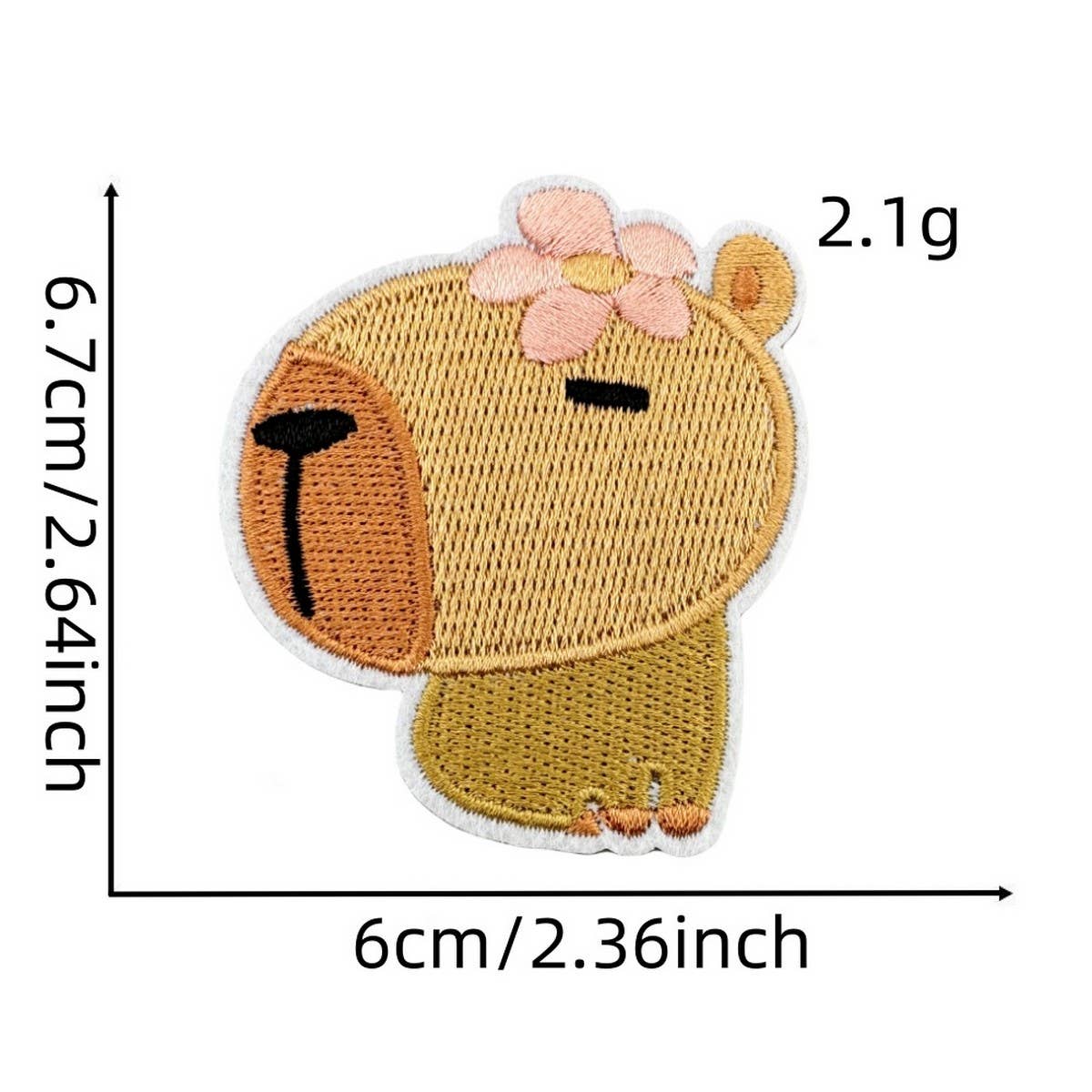 CUTE CARTOON ANIMAL SERIES EMBROIDERED PATCH_CWMM4059
