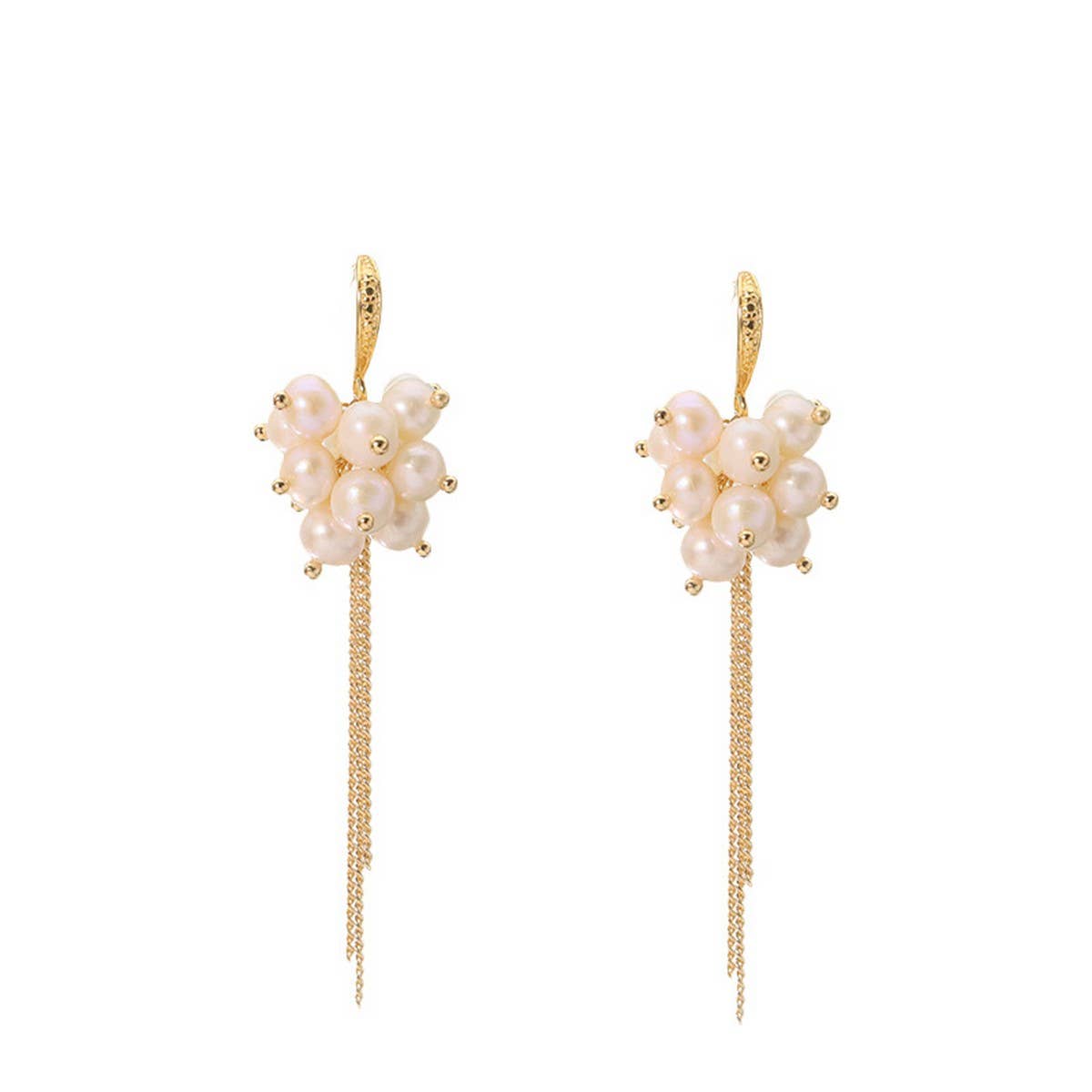 NEW HIGH END RETRO TASSEL PEARL EARRINGS_CWAJE3790