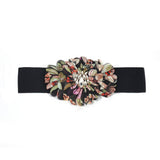 NEW FLORAL FABRIC WAIST BELT FOR DRESSES_CWMM6419