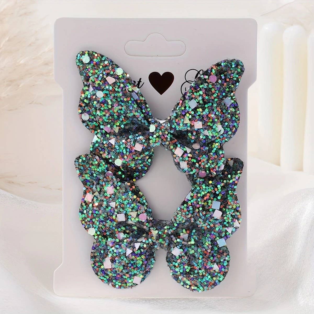 3D GRADIENT GLITTER BOW BABY HAIR CLIP_CWAHA6755