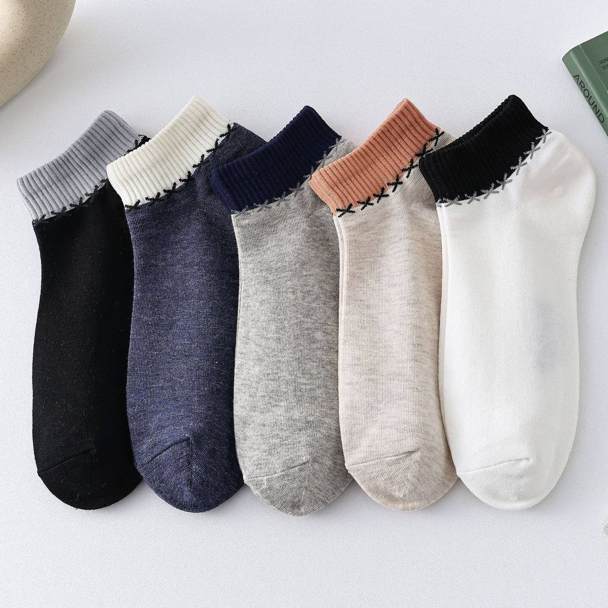 MENS CASUAL SPORTS COTTON BREATHABLE SOCKS_CWMS2027