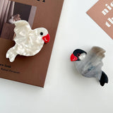 Peace Dove Acetate Hair Claw Clip Versatile_Cwaha5959