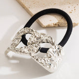 MINIMALIST DOUBLE ARC HOLLOW METAL HAIR TIE_CWAHA6236