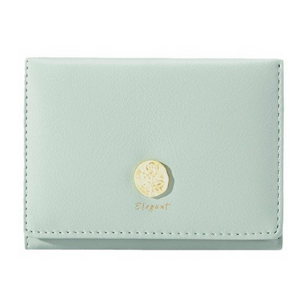 Simple Rose Design Wallet With Hand Strap_Cwab06239