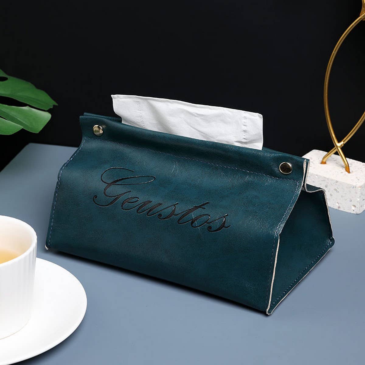 LIGHT LUXURY CAR HOUSEHOLD LEATHER TISSUE BOX_CWMM2259