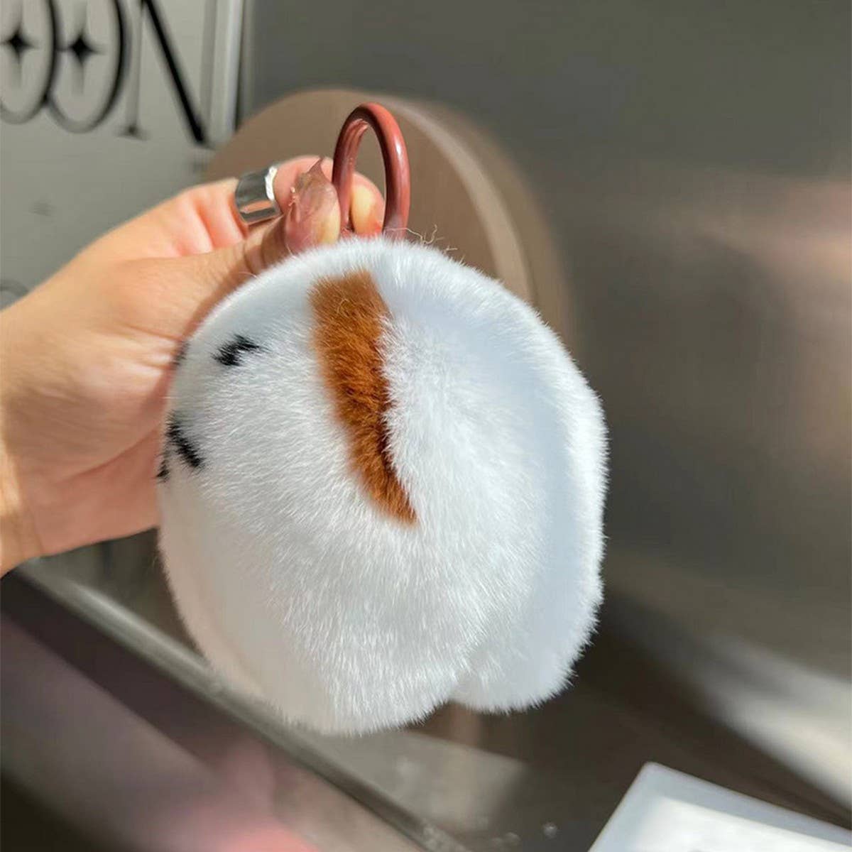 CUTE LITTLE TEETH CAR KEYCHAIN BAG ACCESSORIES_CWMM2588