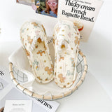 Womens Linen Bottom Non-Slip Home Slippers_Cwmm2979