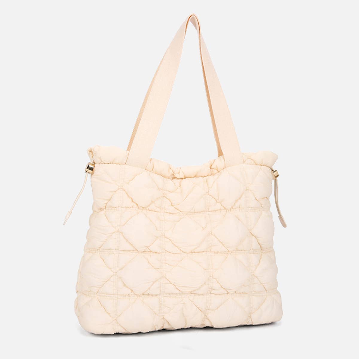 Women Large Capacity Drawstring Tote Bag_Cwab1751