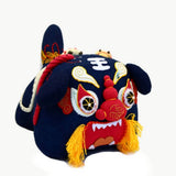 HANDMADE EMBROIDERED TIGER PLUSH DOLL CUTE TOY_CWMM6047