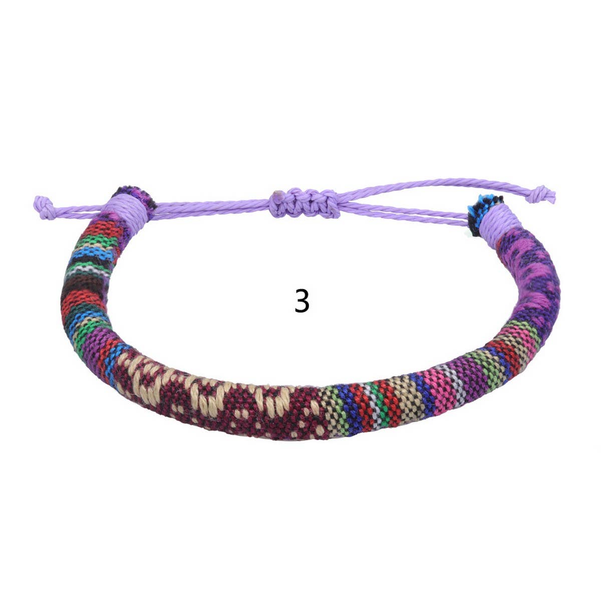BOHEMIAN ETHNIC STYLE COLORFUL HANDWOVEN BRACELET_CWMM0538