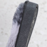 HOME TWO COLOR PLAID PLUSH SLIPPERS_CWSHS0365