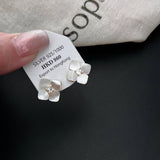 FRESH SHELL FLOWER EARRINGS_CWAJE1290