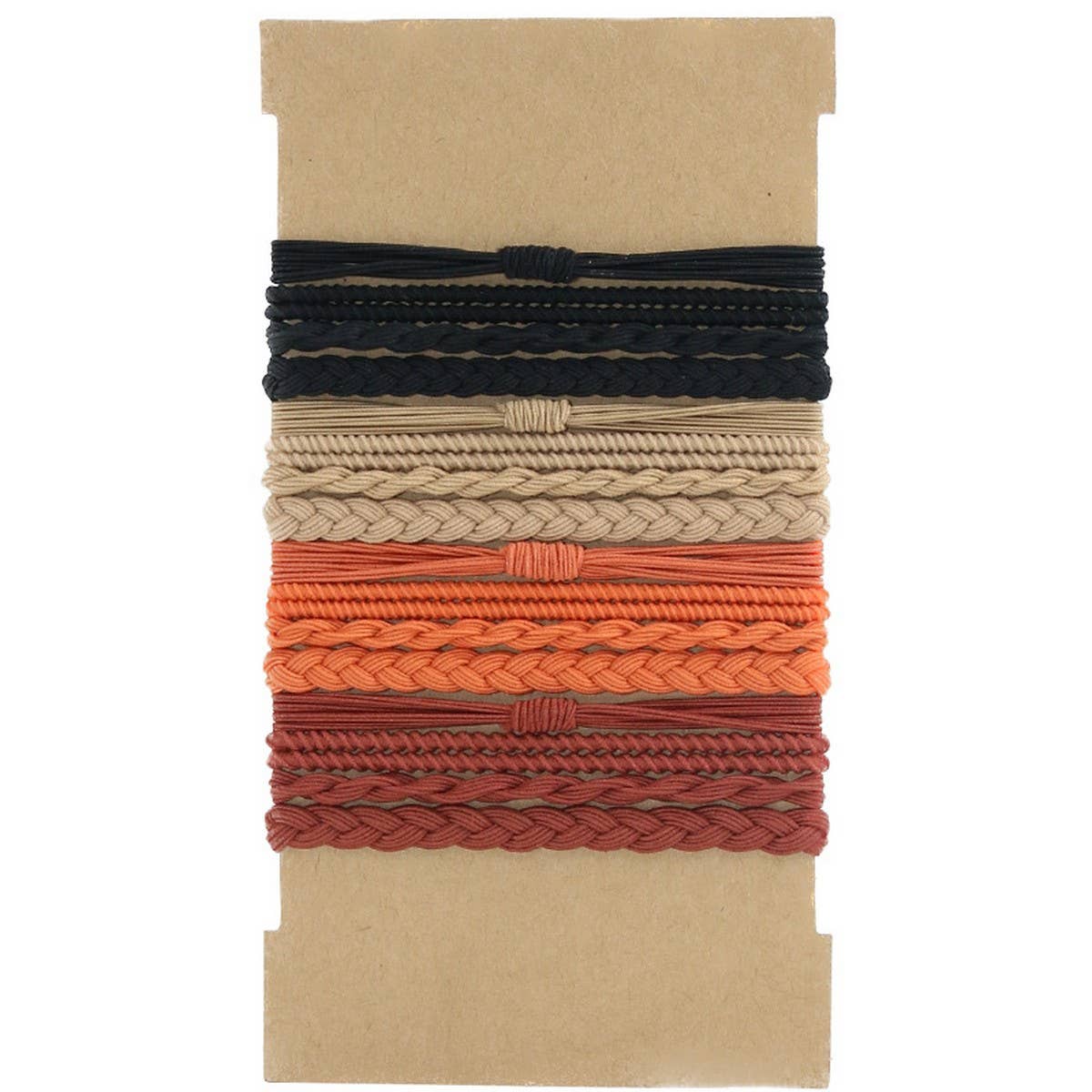 POPULAR BRAIDED BASIC PONYTAIL HAIR SCRUNCHIES_CWAHA2727