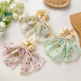 2024 NEW FLORAL EMBROIDERED BOW HAIR TIE_CWAHA1085