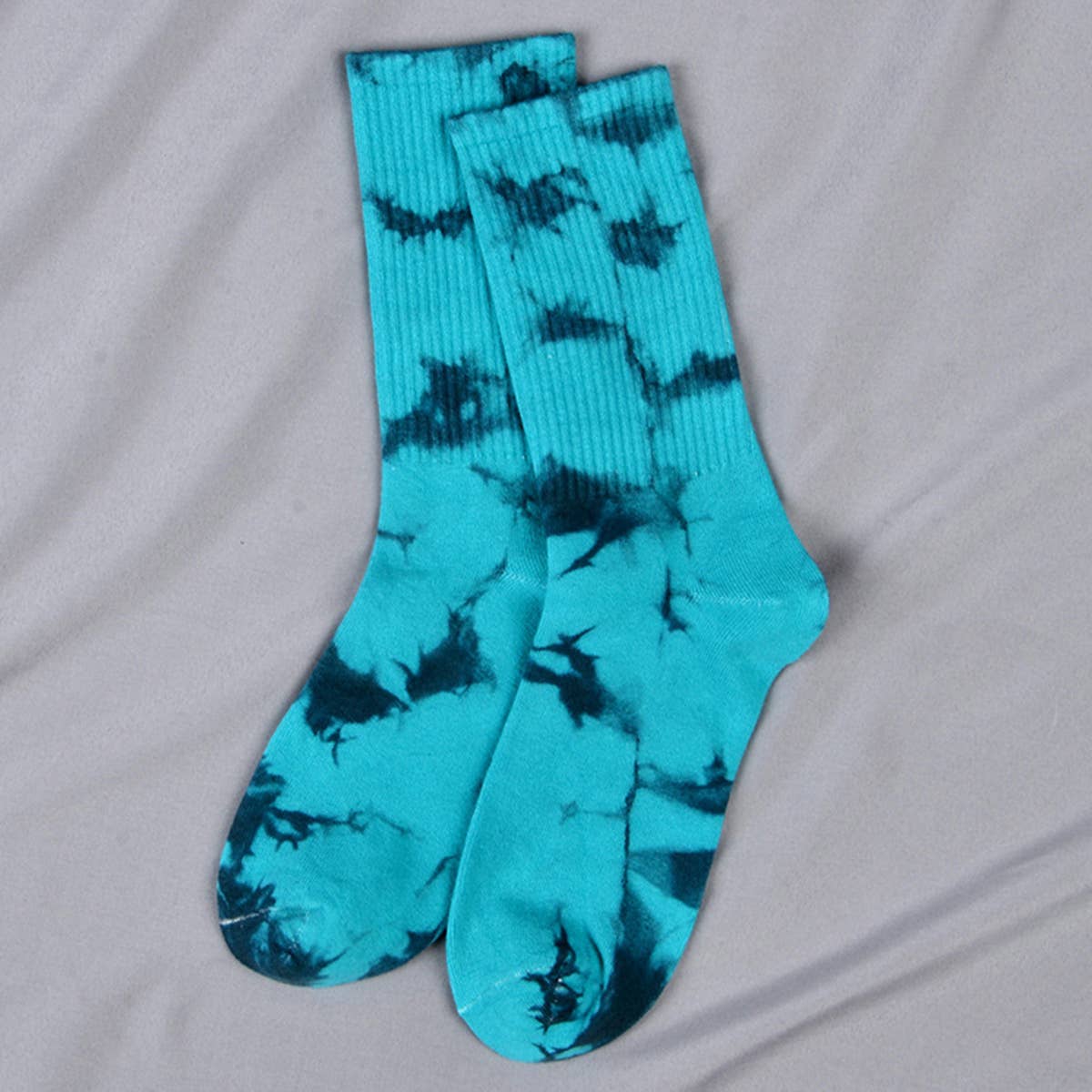 Tie-Dyed Street Skateboard Socks_Cwms0252