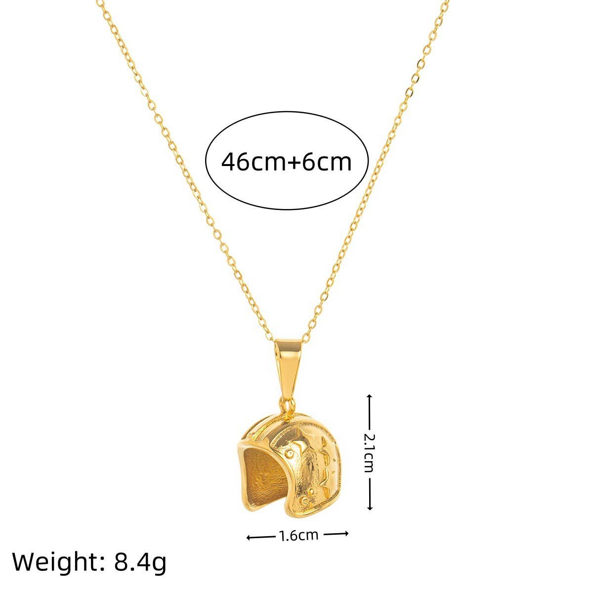 CREATIVE HIP HOP SPORTS PENDANT NECKLACE_CWMM5704