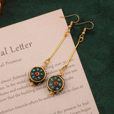 SIMPLE RETRO HANDMADE DESIGN EXOTIC EARRINGS_CWAJE3984